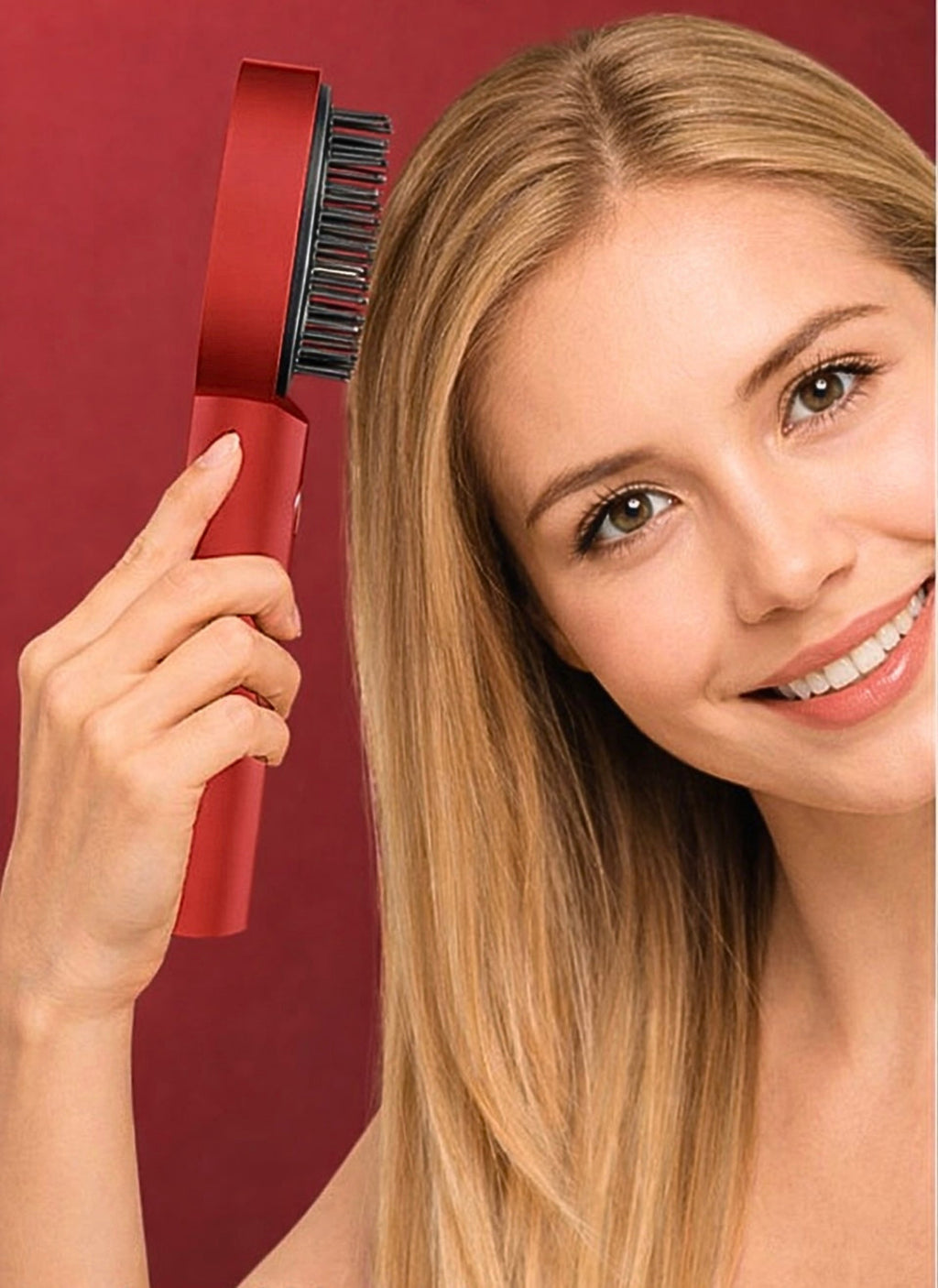 Golden Scalp – Rot-Licht Kopfhaut Massagekamm